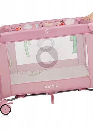 Манеж lionelo mille plus pink 4