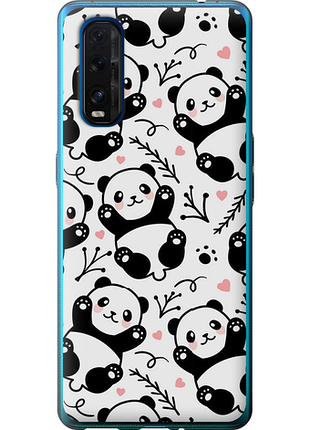 Чохол на oppo find x2 панди "4318u-1891-851"