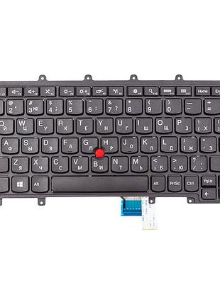 Клавіатура для ноутбука lenovo thinkpad a275, чорна, чорний фрейм