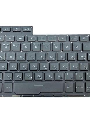 Клавіатура для ноутбука asus g14 ga401, ga401u, ga401m (підсвітка) ориг
