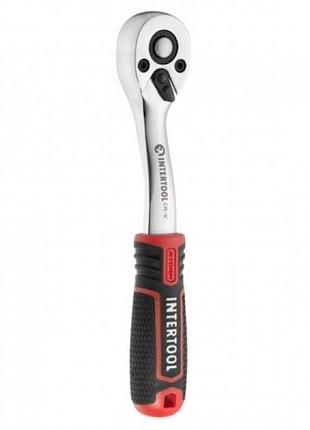 Набор инструментов 46 ед. storm, 1/4", сr-v intertool et-8046 6