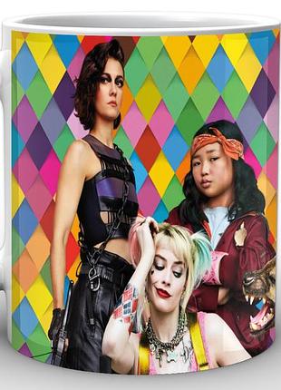 Кружка geekland хищные птицы харли все героини промо к фильму birds of prey bop.03.17