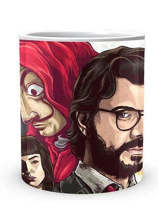 Кружка geekland бумажный дом la casa de papel disaster lc 02.04