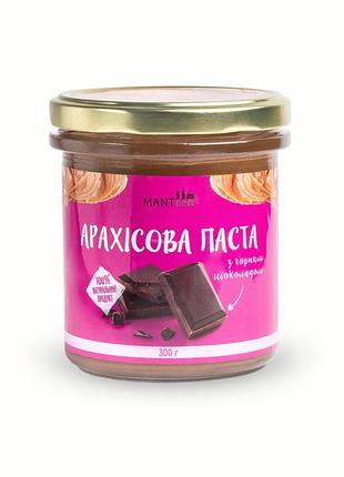 Арахисовая паста с черным шоколадом 300 г manteca