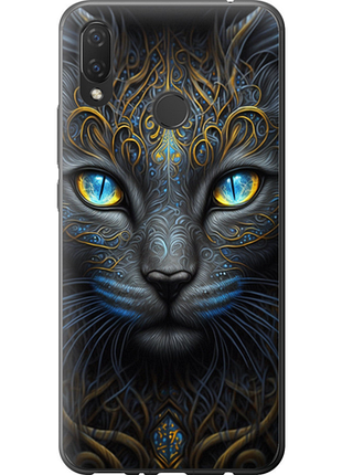 Чехол на huawei p smart plus кошка "5548u-1555-851"