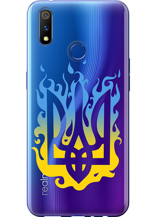 Чохол на realme 3 pro герб v1 "5258u-1863-851"