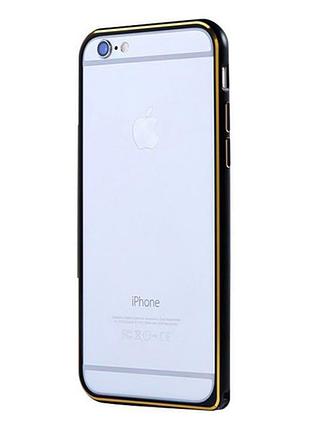 Бампер remax для iphone 6/6s halo black