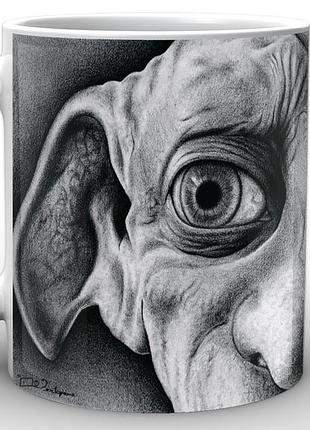 Кухоль geekland harry potter гаррі поттер dobby біла hp c 02