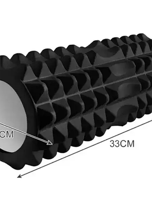 Ролик для йоги, масажний ролик trizand 23570