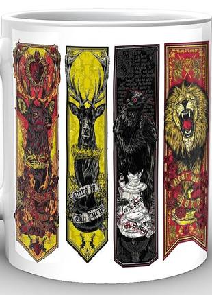 Кружка geekland game of thrones игра престолов дома вестероса gt.02.010