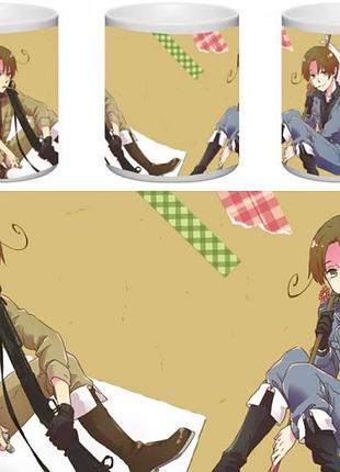 Кухоль hetalia- італія романо, венеціано ht128