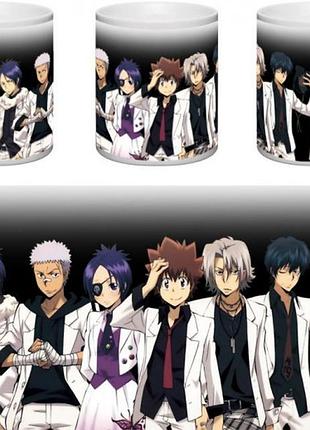 Кружка hitman reborn yu7
