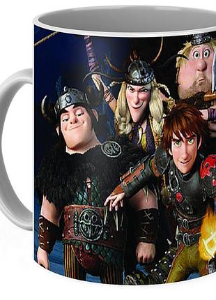 Кружка как приручить дракона герои how to train your dragon hd.02.06