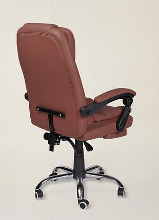 Офисное кресло virgo x6 brown 4