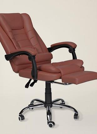 Офисное кресло virgo x6 brown 7