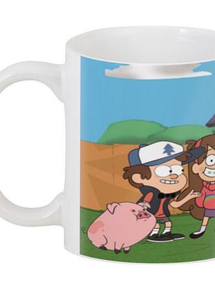 Кружка гравити фолз gravity falls meating gf.02.08