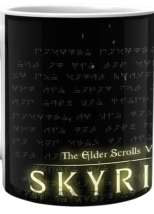 Кружка geekland skyrim simvol sm 02.50 білий