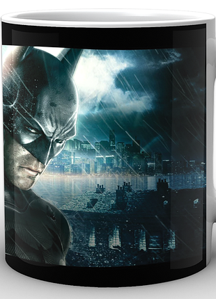Кружка geekland белая бэтмен batman batman arkham bm.02.004