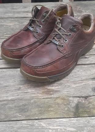 Шкіряні туфлі clarks active air gore-tex (розмір 46 / uk 11)