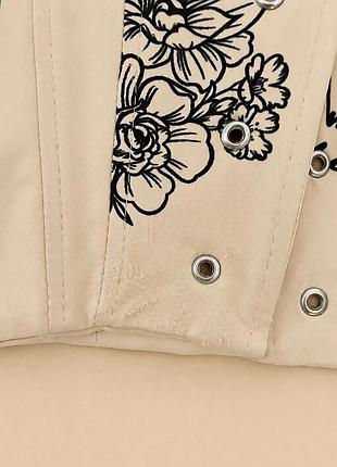 Корсет з принтом 3
