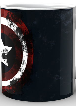 Кружка geekland капитан америка captain america лого ca.02.015