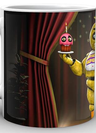 Кухоль five nights at freddys п'ять ночей з фредді чіка fn.02.047