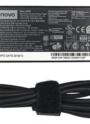 Блок питания lenovo usb type-c 65w original prc (adlx65ycc3a)