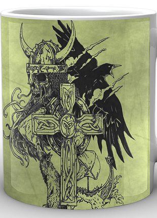 Кружка geekland белая викинги vikings heraldry vk.02.004
