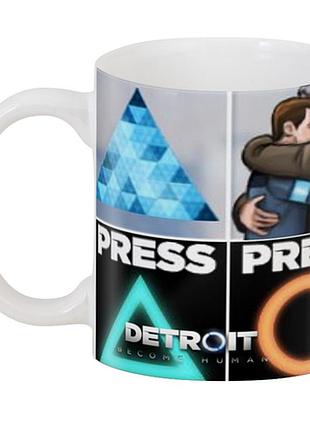 Кружка geekland детройт: стать человеком detroit: become human emote игры 1 db.01.017