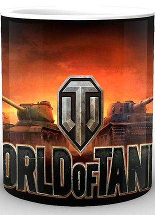 Кружка world of tanks мир танков лого wt.02.067