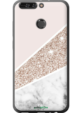 Чехол на huawei honor v9 / honor 8 pro пастельный мрамор "4342u-1246-8094"