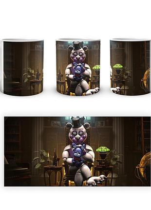 Кухоль five nights at freddys п'ять ночей з фредді funtime freddy and bon-bon fn.02.391