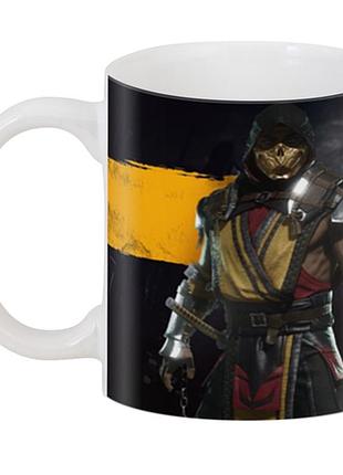 Кружка geekland mortal kombat мортал комбат скорпион mk.02.37