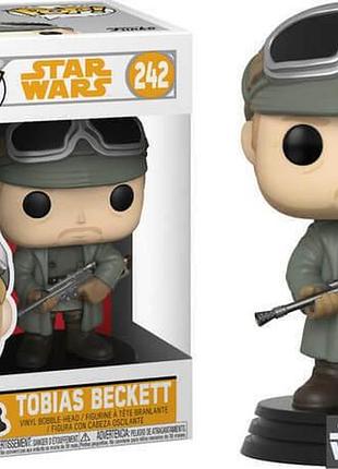 Фигурка funko pop фанко поп star wars звёздные войны tobias beckett тобиас беккет 10 см sw tb 242