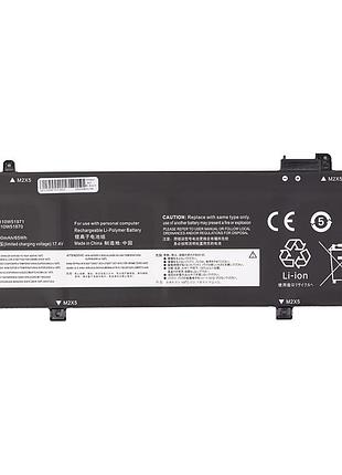 Акумулятор powerplant для ноутбуків lenovo thinkpad p16s gen 1 (l21d4p73) 15.2v 4300mah