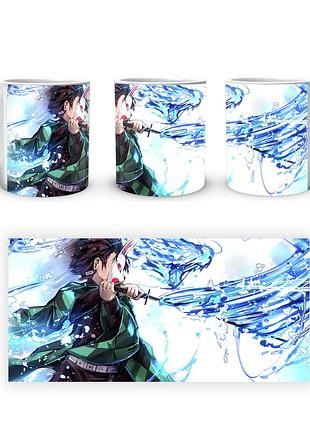 Кружка geekland kimetsu no yaiba клинок, рассекающий демонов танджиро ky 002.12