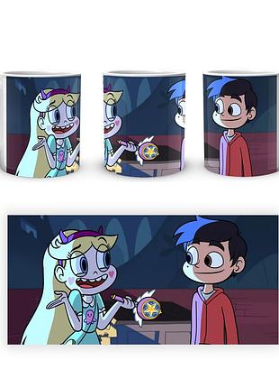 Кружка geekland стар против сил зла марко звездочка star vs the forces of evil marco star sfe 02.007