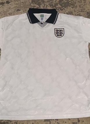 Ретро джерсі англія 1990 score draw official retro england футболка