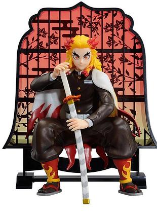 Фігурка bandai клинок, який знищує демонів кедзюро ренгоку demon slayer kyojuro rengoku 18 см kh ds kr 03