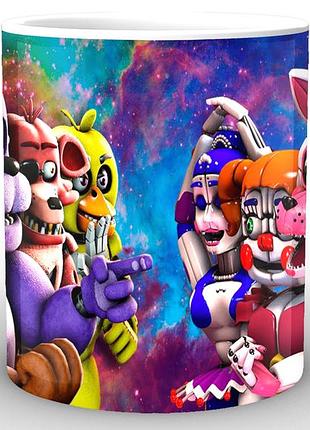 Кухоль five nights at freddys п'ять ночей з фредді постер fn.02.015