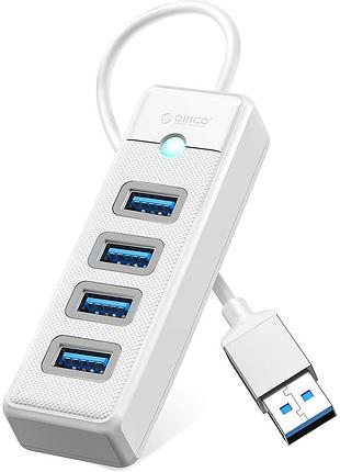 Usb-хаб orico pw4u-u3-015-wh-bp