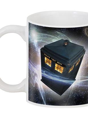 Кружка geekland белая доктор кто doctor who тардис dw.02.071