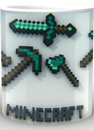 Кружка geekland minecraft майнкрафт меч mс.02.005