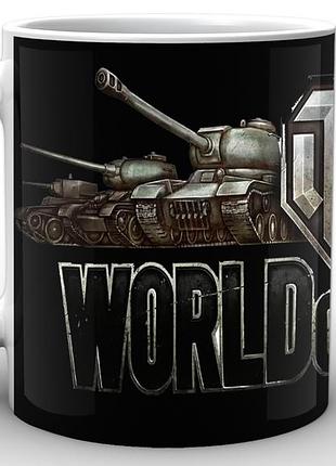 Кружка world of tanks мир танков лого wt.02.001