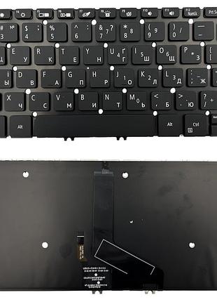 Клавіатура для ноутбука acer swift 5 sf514-52 sf514-54 swift 3 sf314-42 sf314-59 прямий enter підсвітка original prc