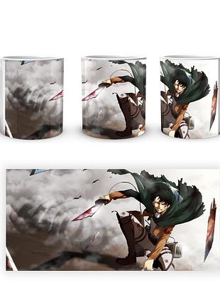 Кружка geekland attack on titan атака титані леві aot 002.19
