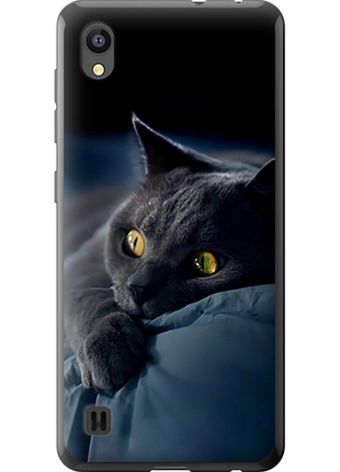 Чохол на zte blade a5 2019 димчастий кіт "825u-2109-851"