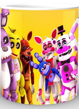 Кухоль five nights at freddys п'ять ночей з фредді постер fn.02.059