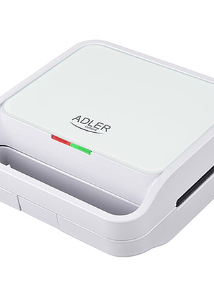 Сендвічниця 2 в 1 adler ad 3070 white