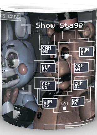 Кухоль five nights at freddys п'ять ночей з фредді постер fn.02.038